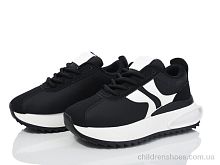 Кроссовки 136-36-4 black-white Violeta / p. 36-41 / 8пар