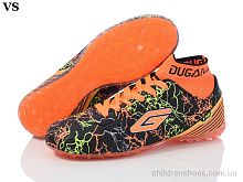 Футбольная обувь Dugana 006 black-orange VS / p. 36-39 / 8пар