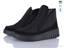 Ботинки T7 чорний Paolla / p. 37-41 / 6пар