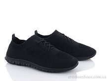 Кроссовки 20-650 all black Violeta / p. 36-41 / 8пар