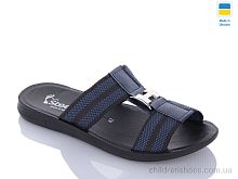 Шлепки TRK H blue-black DeMur / p. 41-46 / 6пар