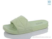 Шлепки X42 green Hongquan / p. 36-41 / 8пар