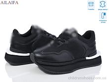 Кроссовки 8811 black Ailaifa / p. 36-41 / 8пар