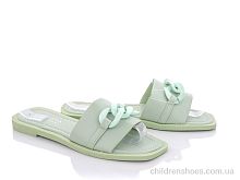 Шлепки 197-121 green Violeta / p. 36-41 / 8пар