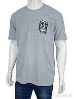 Футболка 3188-58 grey Мир / p. 3XL-6XL / 4пар