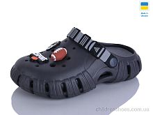 Кроксы 770 підліток графіт-св.сірий Lot Shoes / p. 36-41 / 6пар