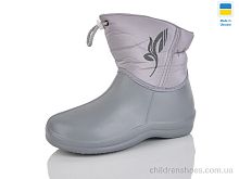Сапоги из пены D335-1G св.сірий Inblue / p. 37-41 / 6пар