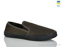 Слипоны 6042 зелений DeMur / p. 40-45 / 8пар