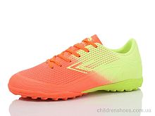 Футбольная обувь DIWB25615-1 orange-yellow Restime / p. 36-40 / 8пар