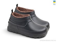 Галоши В-118A чорний Rai shoes / p. 42-45 / 6пар
