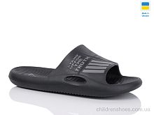Шлепки N141 чорний old Lot Shoes / p. 41-45 / 8пар