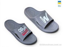 Шлепки P408 сірий Rai shoes / p. 38-42 / 8пар