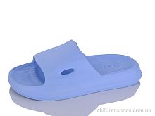 Шлепки ППЖ06 блакитний Inblue / p. 28-35 / 8пар