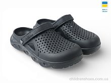 Кроксы С92  чорний Rai shoes / p. 41-45 / 6пар