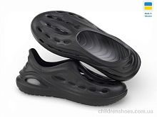 Кроксы CM137 чорний Rai shoes / p. 41-45 / 6пар