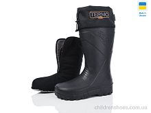 Сапоги из пены N135-1 чорний Lot Shoes / p. 42-45 / 6пар