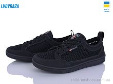 Кроссовки Paolla C2 чорний Lvovbaza / p. 36-41 / 8пар