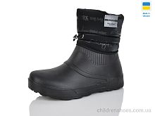 Сапоги из пены Олімп Ж 547 чорний Progress / p. 37-41 / 8пар