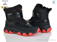 Дутики H555-1 black-red Clibee-Doremi / p. 27-32 / 6пар