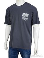 Футболка 3188-44 grey Мир / p. 3XL-6XL / 4пар