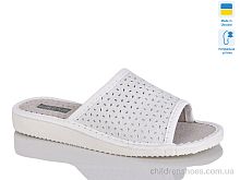 Шлепки 1-9 білий комн. Lot Shoes / p. 36-40 / 6пар