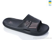 Шлепки L141 black Inblue / p. 40-45 / 8пар