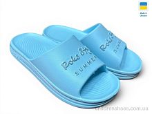Шлепки 506(011) блакитний Rai shoes / p. 30-35 / 6пар