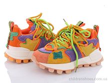 Кроссовки 197-136 orange Violeta / p. 36-40 / 8пар