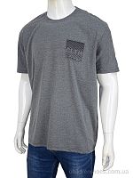 Футболка 3188-35 grey Мир / p. 3XL-6XL / 4пар