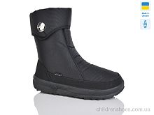 Дутики 702-3 чорний Lot Shoes / p. 38-42 / 6пар