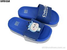 Шлепки 0831-01 blue Super Gear / p. 30-35 / 8пар