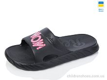 Шлепки N68чорний Lot Shoes / p. 36-41 / 8пар
