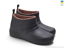 Галоши D40 A чорний Rai shoes / p. 37-41 / 6пар