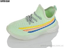 Кроссовки 0081B-3 green Super Gear / p. 26-31 / 12пар