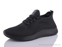 Кроссовки 913 black піна Pet / p. 40-45 / 8пар