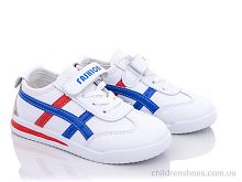 Кроссовки Y67-A02 white-blue Violeta / p. 26-31 / 6пар