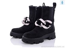 Ботинки M615-1 black Violeta / p. 36-41 / 8пар