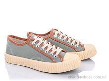 Кеды G11-B876 ar.green-beige Violeta / p. 35-40 / 8пар