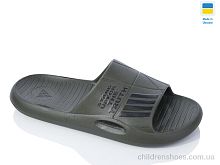 Шлепки L141 khaki Inblue / p. 40-45 / 8пар