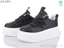Кроссовки 5052 black Ailaifa / p. 36-41 / 6пар