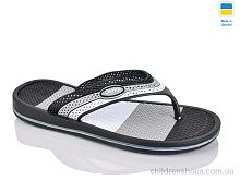 Вьетнамки 421-1 чорно-білий Lot Shoes / p. 36-41 / 8пар
