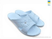 Шлепки Камінь квітка білий Rai shoes / p. 36-41 / 8пар