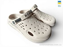 Кроксы 517-012 пудра Rai shoes / p. 37-41 / 8пар