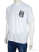 Футболка 3188-54 white Мир / p. 3XL-6XL / 4пар