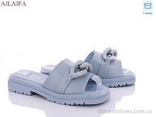 Шлепки K27 blue Ailaifa / p. 36-41 / 8пар