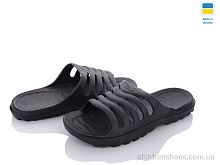 Шлепки П18 чорний Favorit / p. 40-46 / 8пар