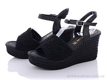 Босоножки 15004 black Violeta / p. 36-40 / 8пар