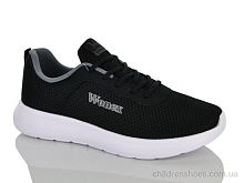 Кроссовки 2028-25 black Violeta / p. 41-45 / 8пар