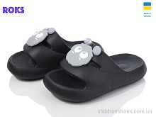 Шлепки Dago 335 чорний Roks / p. 24-31 / 8пар