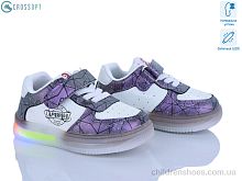 Кроссовки NC61-1 purple LED CROSSOPT / p. 21-25 / 6пар